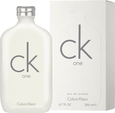 ck one calvin klein perfume unissex eau de toilette 200ml